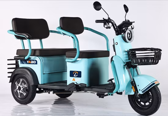 고품질 사이드 마운트 미니 전기 세발 자전거 오토바이 전기 자동차